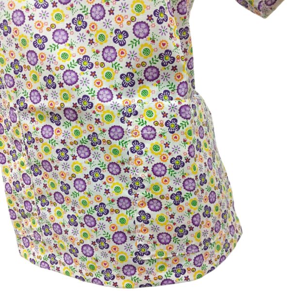 Blusa Dacrón Flores - Imagen 3